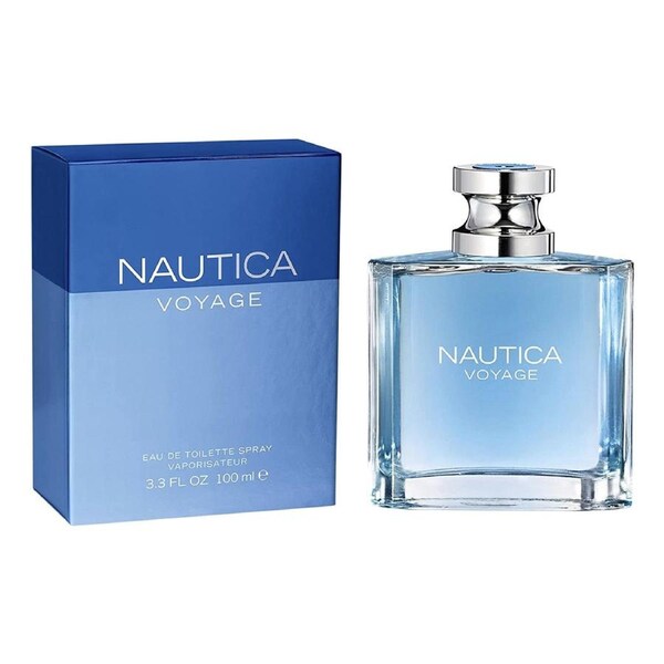 Nautica Voyage Men's Eau De Toilette Natural Spray Scent Fragrance EDT 100ml
