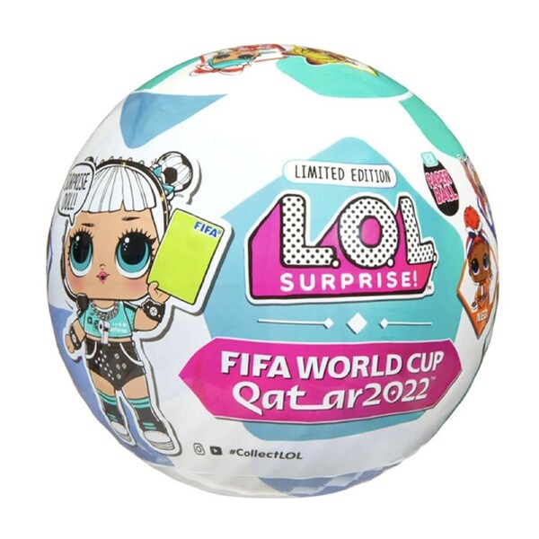 L.O.L. Surprise X FIFA World Cup Qatar 2022 Collectible Kids Toy Doll Assort 3+