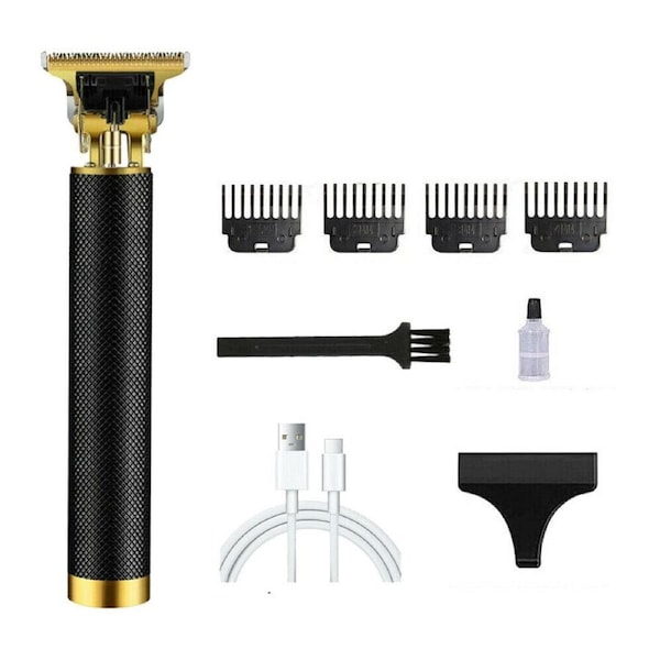 Men Portable Electric Hair Trimmer Clippers Beard Shaver Cutting Cordless