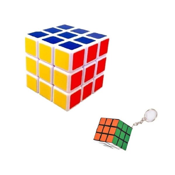3 Layer Cube Magic Square Puzzle + Key Chain Smooth Super Fast 3x3x3