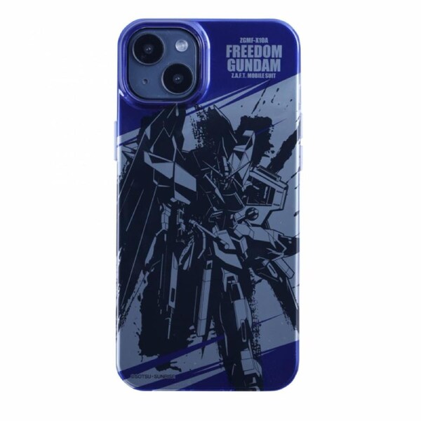 Bandai Bumpin' Gundam Seed Style A iPhone 14 Plus Case - Freedom Gundam