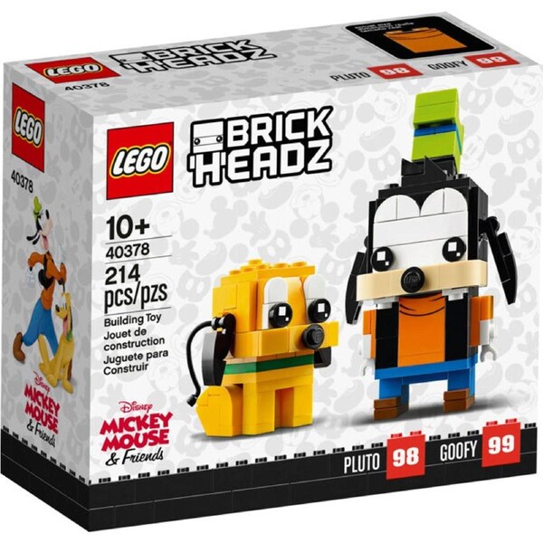LEGO 40378 - BrickHeadz Goofy & Pluto