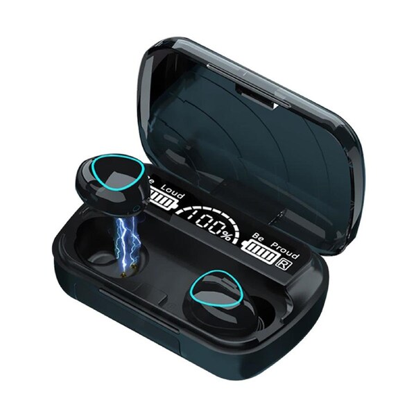 OZNALA TWS Bluetooth 5.1 Wireless Earbuds Waterproof LED Display Headphone Earphones OZ