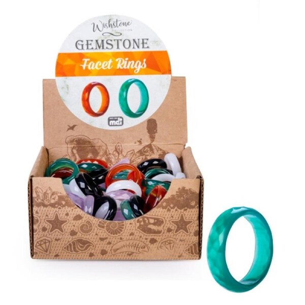 Gemstone Facet Ring (SENT AT RANDOM)