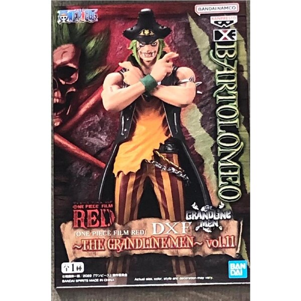 One Piece Film Red DXF The Grandline Men Vol.11 Bartolomeo
