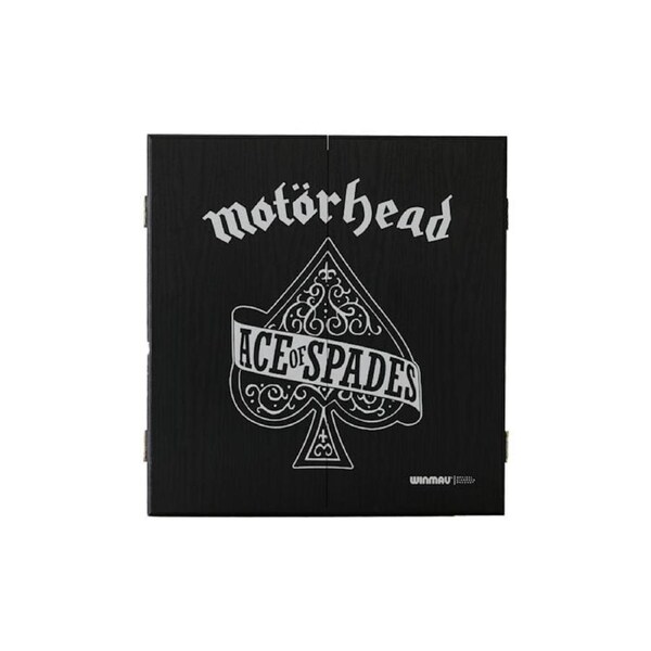 WINMAU Motorhead Ace of Spades Dart Board Cabinet