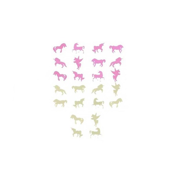 Luminous Unicorn Stars Glow In The Dark Wall Stickers Bedroom Decor Wall