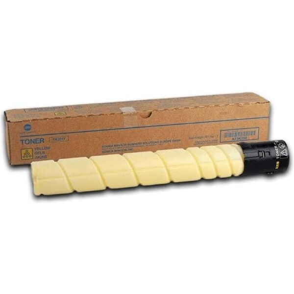 Genuine Konica Minolta TN321Y Yellow Toner Cartridge A33K290 for Bizhub C224 C284 C364