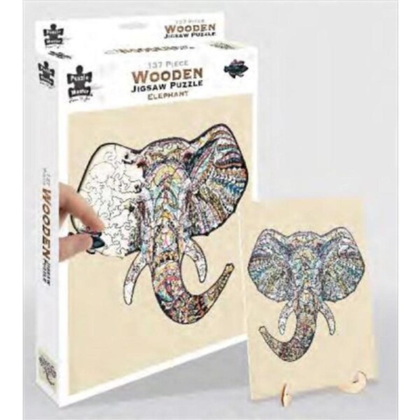 Elephant 137 Piece Wooden Puzzle