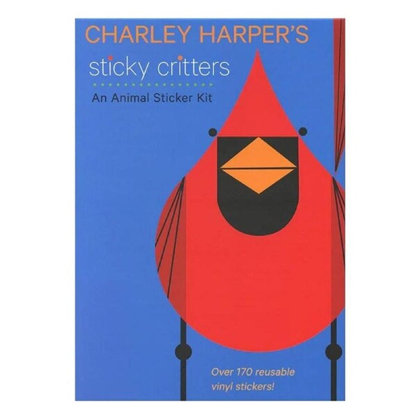 Charley Harper's Sticky Critters - Animal Sticker Kit