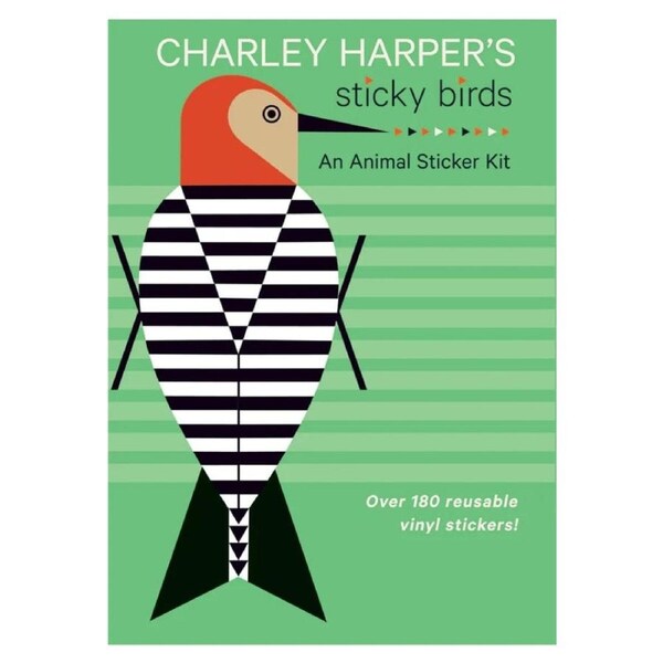 Charley Harper's Sticky Birds - Animal Sticker Kit