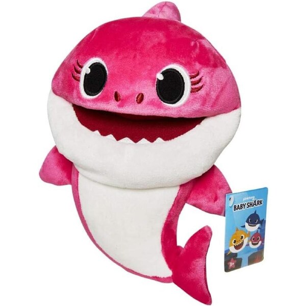 Baby Shark Cantarine Puppets Mummy Shark