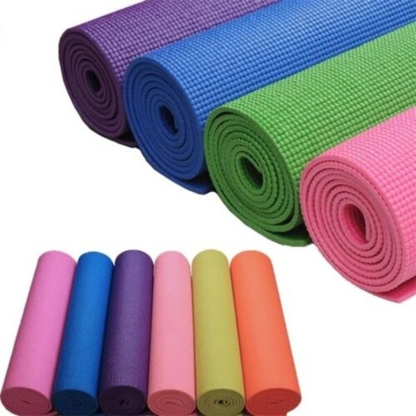 Ozoffer EVA Foam Yoga Mat Durable Pad Non-Slip Exercise Pilate Fitness Gym Carry Strap