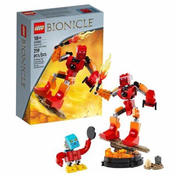LEGO 40581 - Icons BIONICLE Tahu and Takua