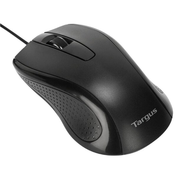 Targus Full-Size Optical Antimicrobial Wired Mouse