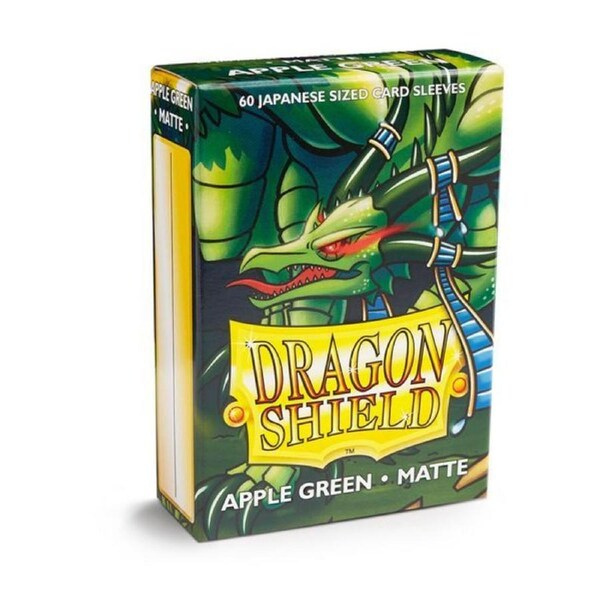 Sleeves - Dragon Shield Japanese - Box 60 - Apple Green Matte