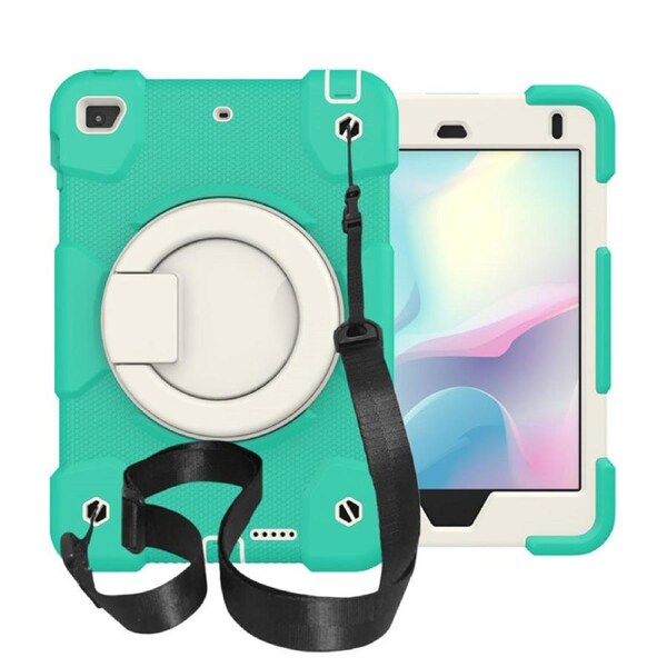 Nevenka iPad Case For iPad Mini 4/5 with 360 Swivel Stand-Mint Green