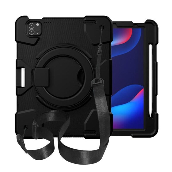 Nevenka iPad Case For iPad Pro 11/Air 4 with 360 Swivel Stand-Black