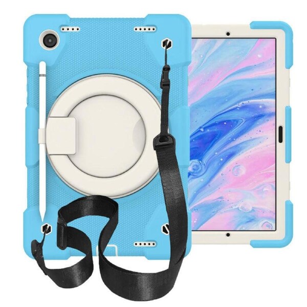 Nevenka Tab A 8 X200/X205 Samsung Tablet Case with 360 Swivel Stand-Sky Blue