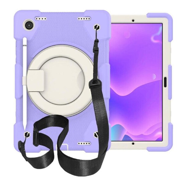 Nevenka Tab A 8 X200/X205 Samsung Tablet Case with 360 Swivel Stand-Taro Purple