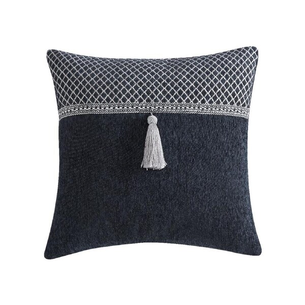 Davinci Coronet Square Cushion Ink