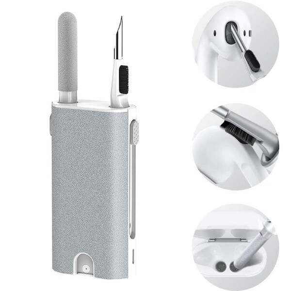 6IN1 Airpods Phone Cleaning Kit Pen Brush Bluetooth Earphones Earbuds Cleaner