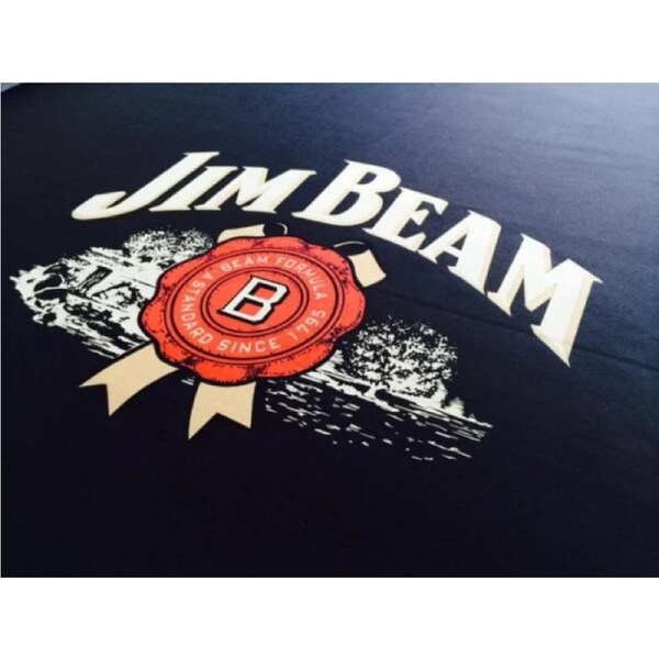 ENGLISH Hainsworth Jim Beam Pool Snooker Billiard Table Cloth Felt kit 8ft