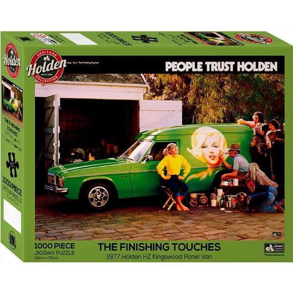 Holden 1000 Piece Puzzle - Finishing Touches Panel Van