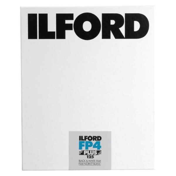 Ilford FP4 Plus ISO 125 8x10" Black and White Film 25 Sheets