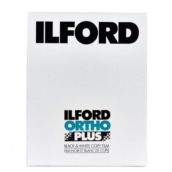 Ilford Ortho Copy Plus ISO 80 8x10" Black and White Film 25 Sheets