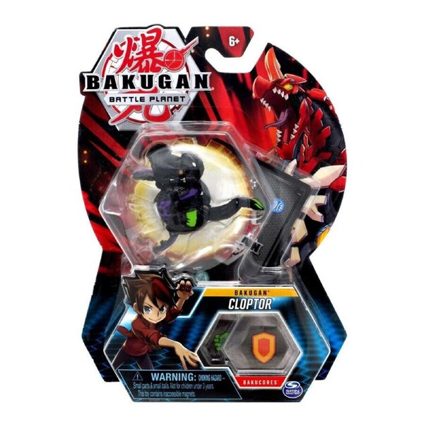 Bakugan, Darkus Cloptor, 2" Tall Collectible Transforming Creature, for Ages 6 & Up
