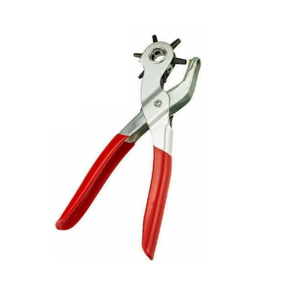 Leather Hole Punch Revolving Belt Eyelet Puncher Plier Craft Hand Tool 2- 4.5mm