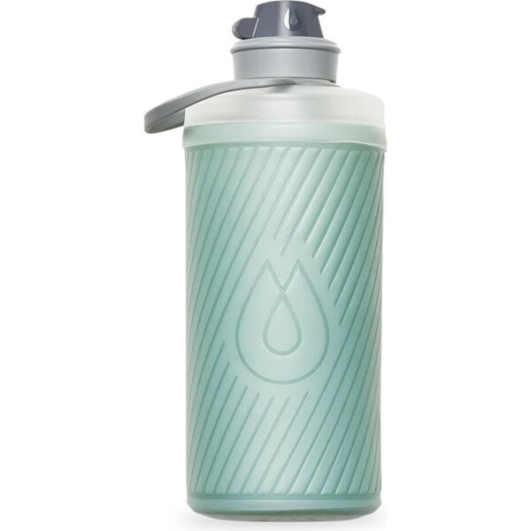 HydraPak Reusable 1L Flux Water Bottle Outdoor Drinking Container Sutro Green