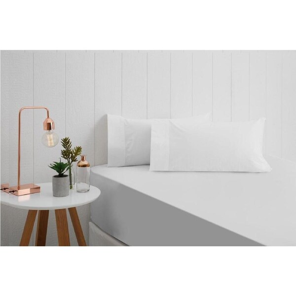 100% Cotton Sheet Set (Snow) - Queen