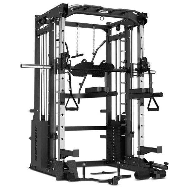 CORTEX SM25 Multi Gym (Dual Stack Functional Trainer, Smith Machine, Half Rack)