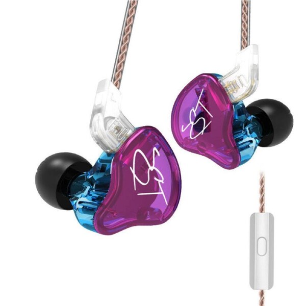 Nevenka Hybrid Banlance Armature with Dynamic in-Ear Earphone-Colorful