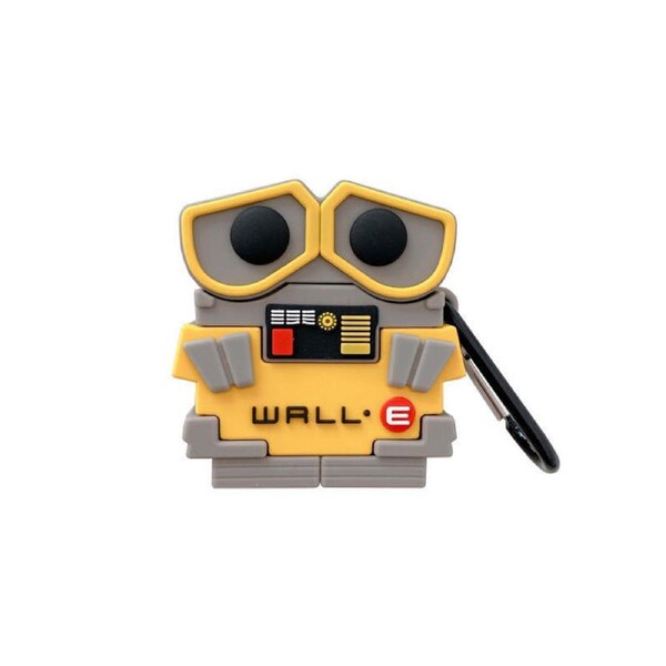 Nevenka Airpods 1/2 Case 3D Cute Cartoon Wall E Silicone Cover Accessories