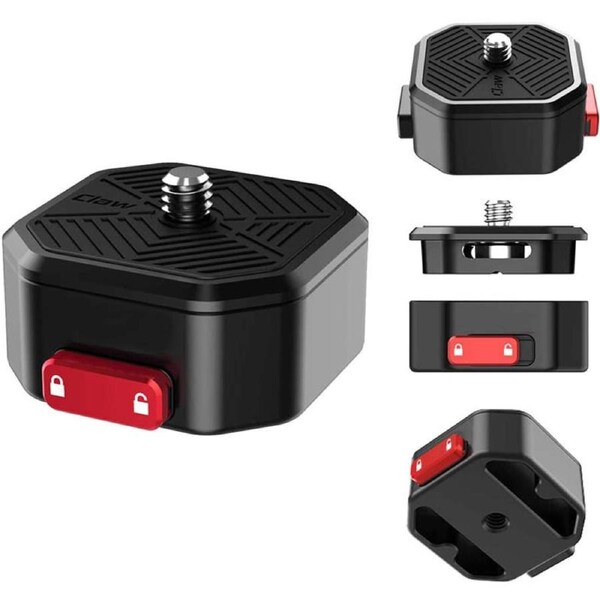 Nevenka Quick Release Plate Tripod QR Camera Mount Adapter Quick Setup Kit