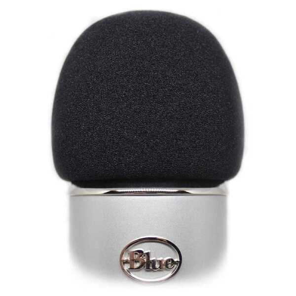 Nevenka Foam Windscreen for Blue Yeti Microphone Filter Cover-Black