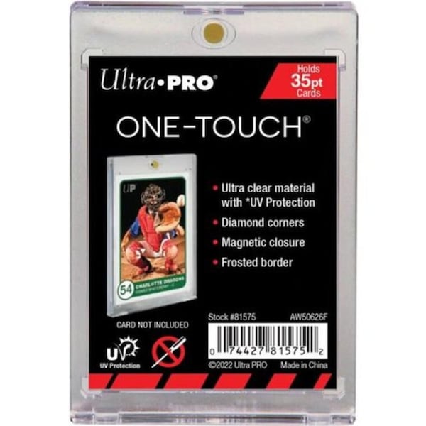 UTLRA PRO ONE TOUCH - 35PT w/Magnetic Closure - Clear