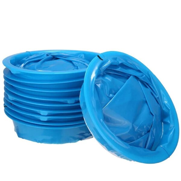 50 Sick Bags Vomit Bags Emesis Calibrated 1.5 Litre Infection Control Secure Tie