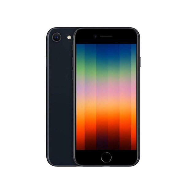 (Refurbished) Apple iPhone SE3 64GB Midnight (Excellent Condition)