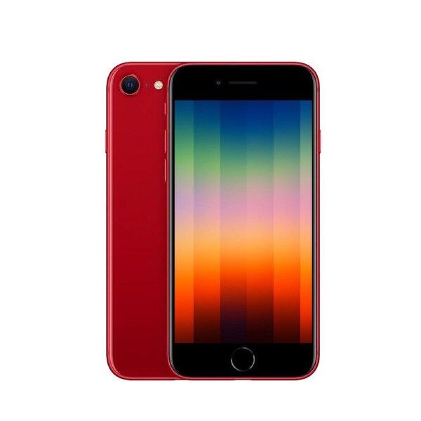 (Refurbished) Apple iPhone SE3 64GB Red (Excellent Condition)