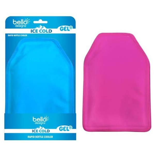 2x Uniquely Designed Ice Cold Rapid Bottle Cooler Collapsible Cooler