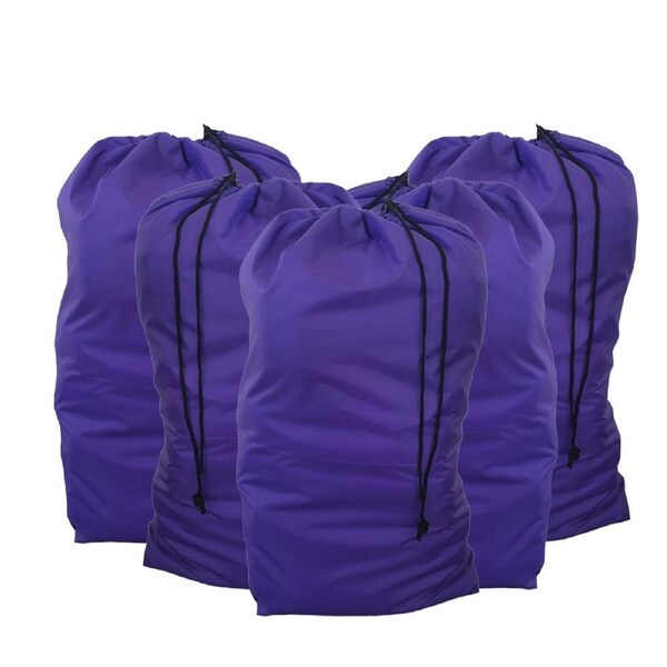 Tall Commercial Laundry Bag Purple x 5