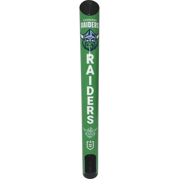 NRL Canberra Raiders Can Stubby Holder Dispenser Storage Wall Mountable 92x9cm