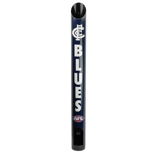 AFL Carlton Blues Can Stubby Holder Dispenser Storage Wall Mountable 92x9cm