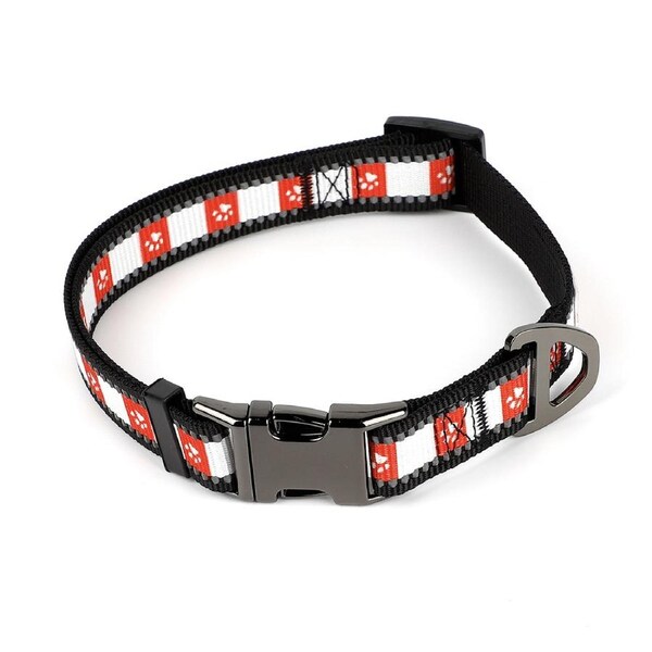 NRL St George Dragons Merch Pet/Dog Reflective Adjustable Collar Nylon 38cm-58cm