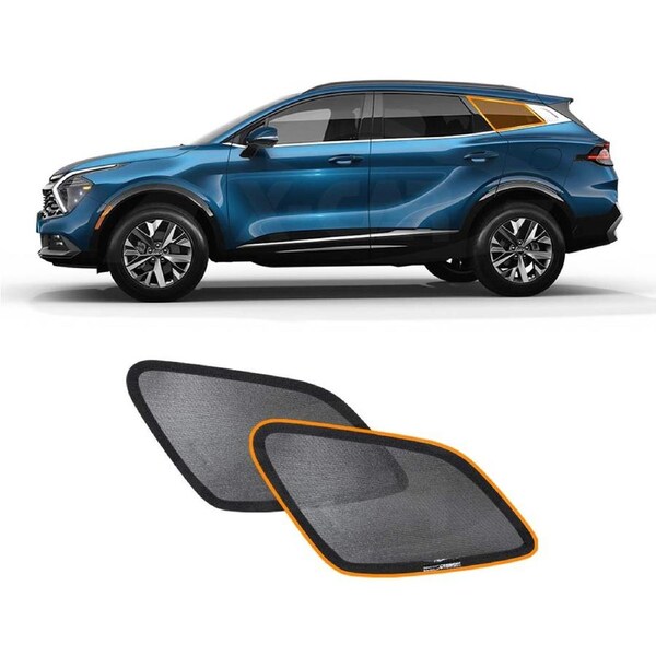 Port Window Sun Shade for Kia Sportage 2021-Onwards Car Sun Blind Mesh Third Row Window