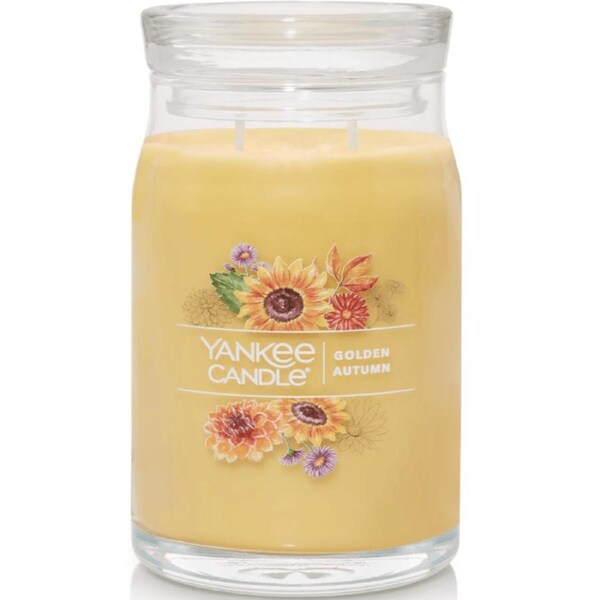 Yankee Candle Golden Autumn Signature Collection Large Jar